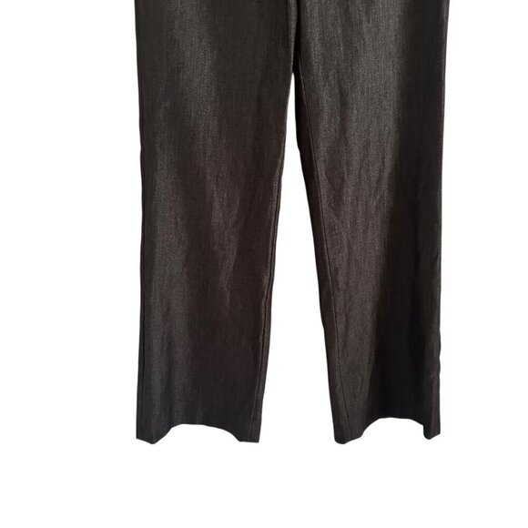 Nine West Suit Pants Women's size 2 charcoal grey gray wide leg dress pants - Picture 10 of 12